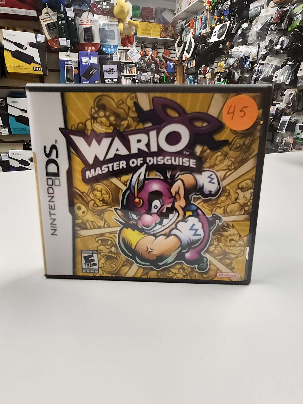 Wario Master of Disguise DS