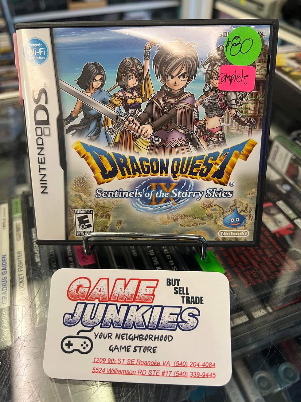 Dragon Quest IX Sentinels of the Starry Skies DS (Complete)
