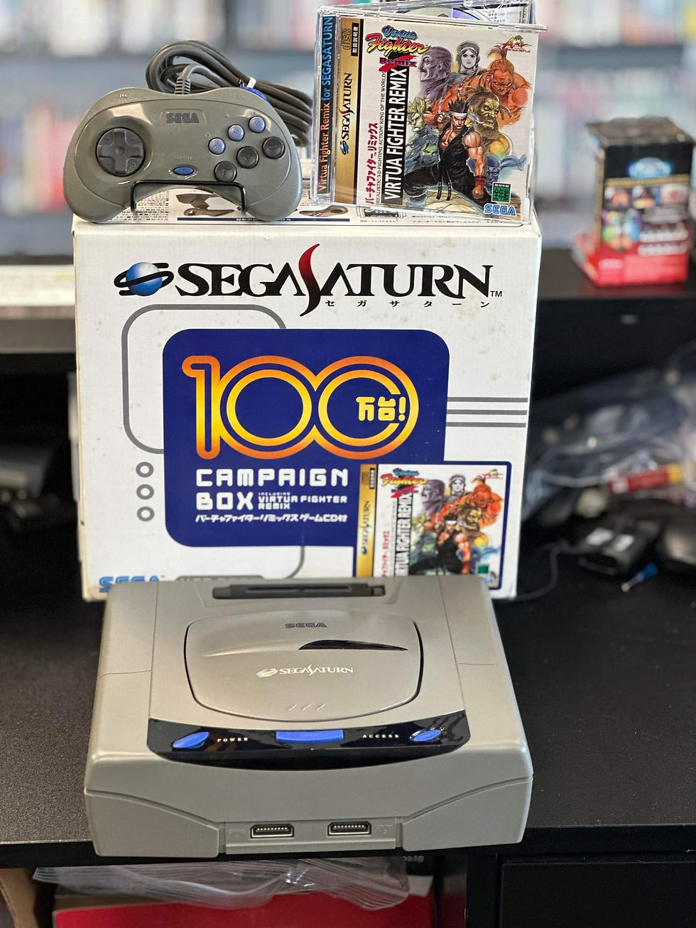 Sega Saturn Campaign Edition Complete System