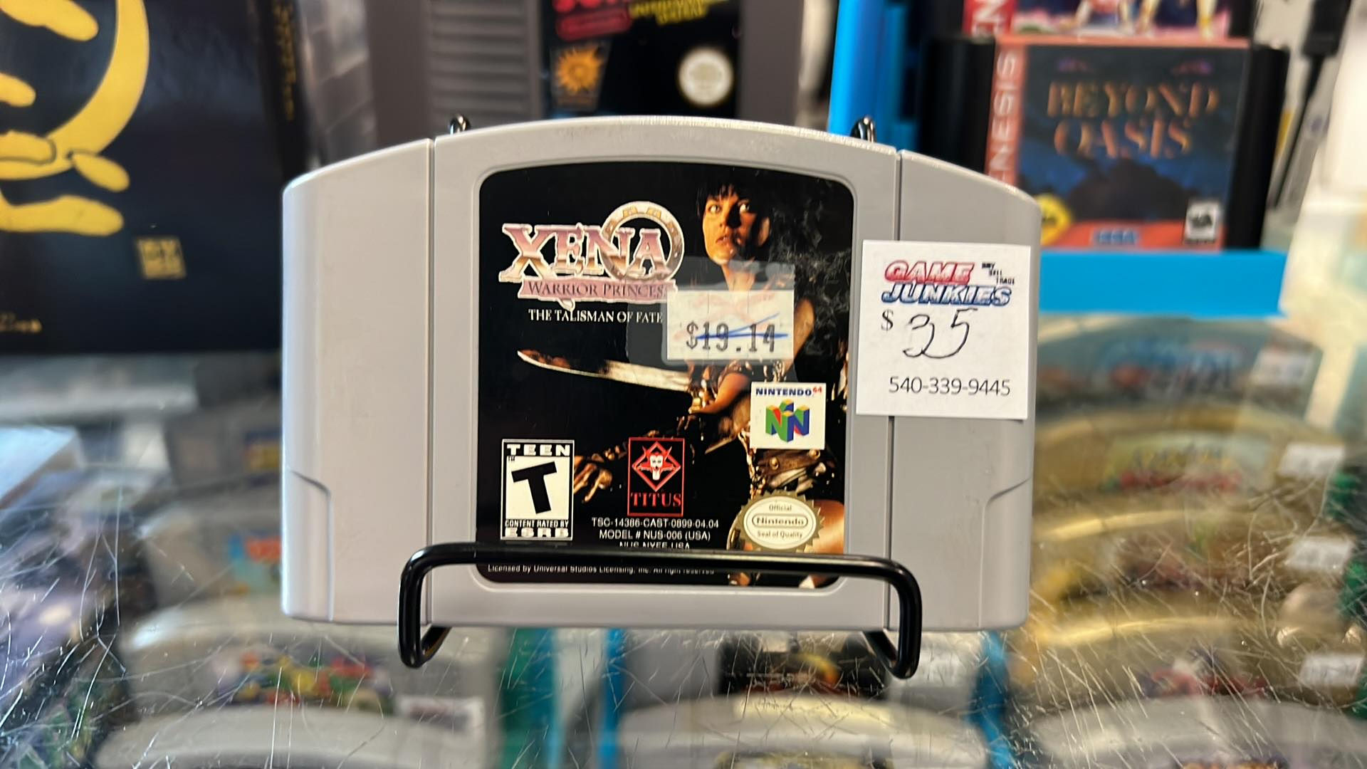 Xena Warrior Princess The Talisman of Fate N64