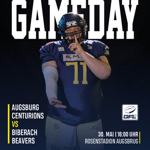 Awaygame vs Augsburg Centurions