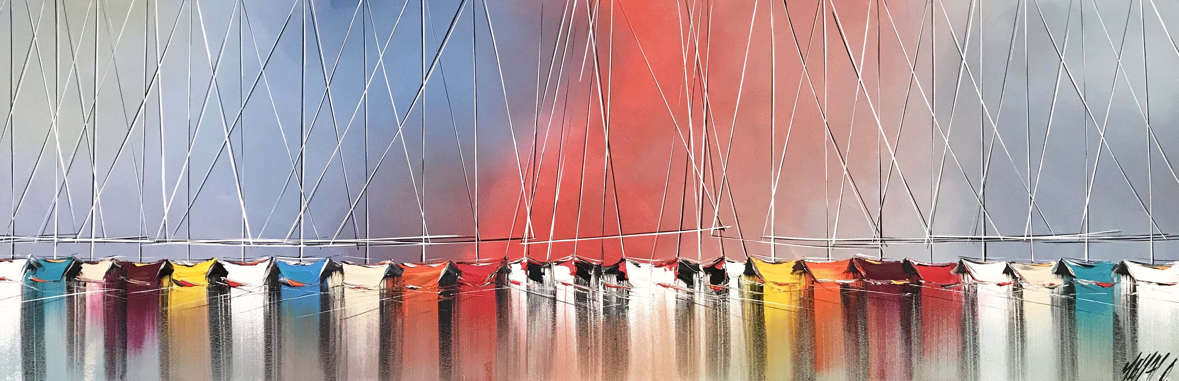 Passion à l'horizon... | 40x120cm