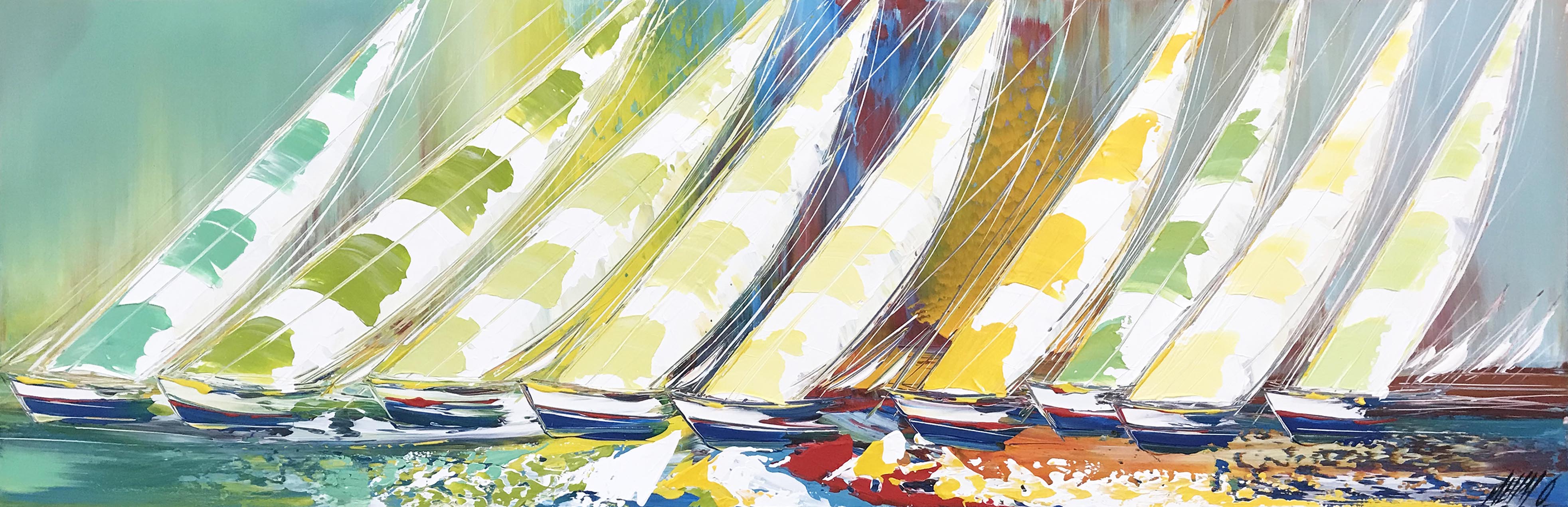 Les couleurs du printemps | 40x120cm