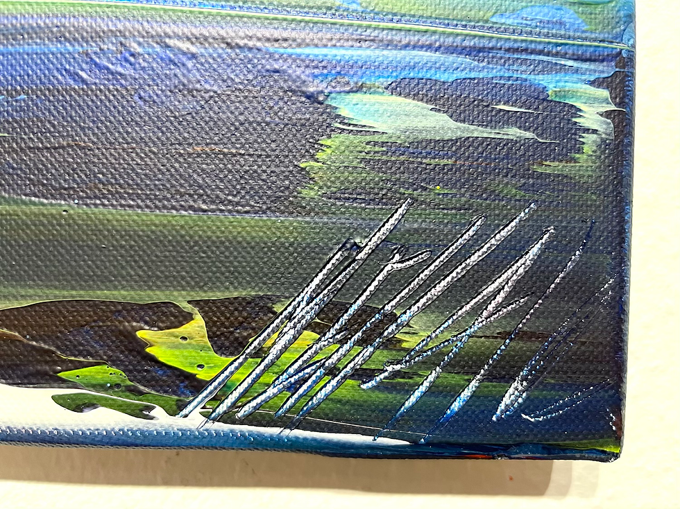 Miniature : Couleurs à l'horizon... | 40x120cm