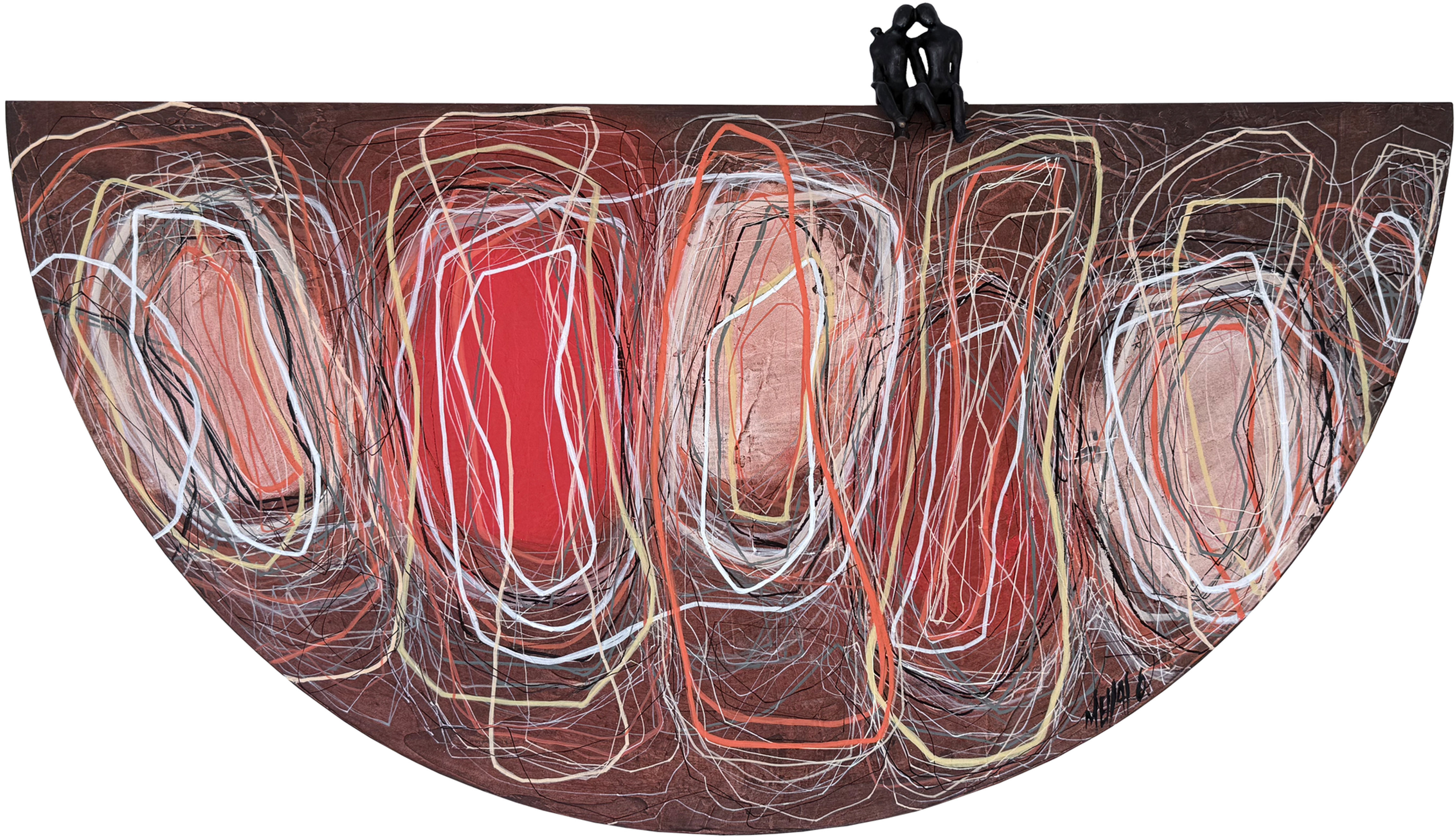 L'écho des âmes... | 80x46x3cm