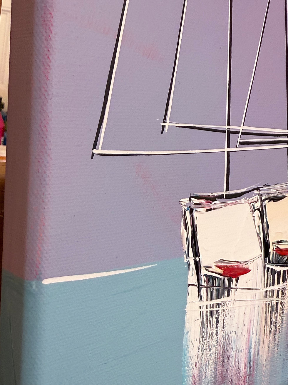 Miniature : Les uns à côté des autres… | 30x40cm