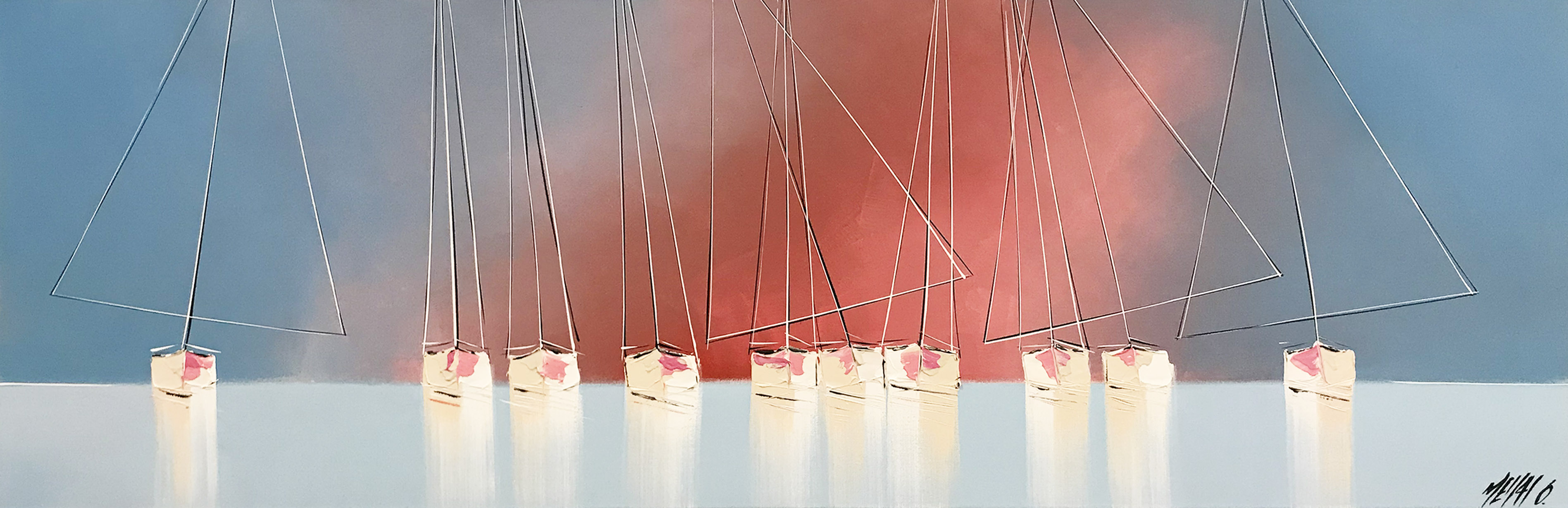 Le temps suspendu | 40x120cm