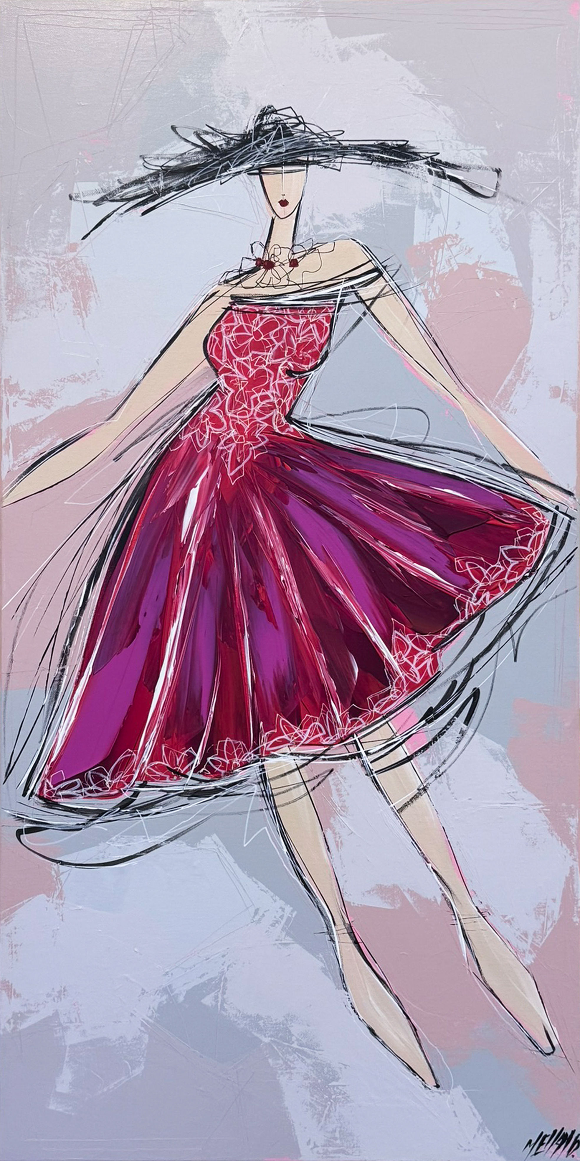 La danseuse de Ballet... | 50x100cm