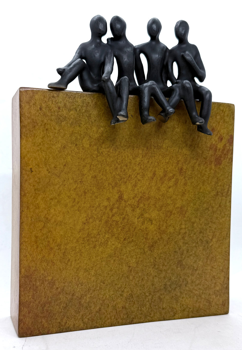 Miniature : Les inséparables... (bloc jaune) | 25x18x5cm