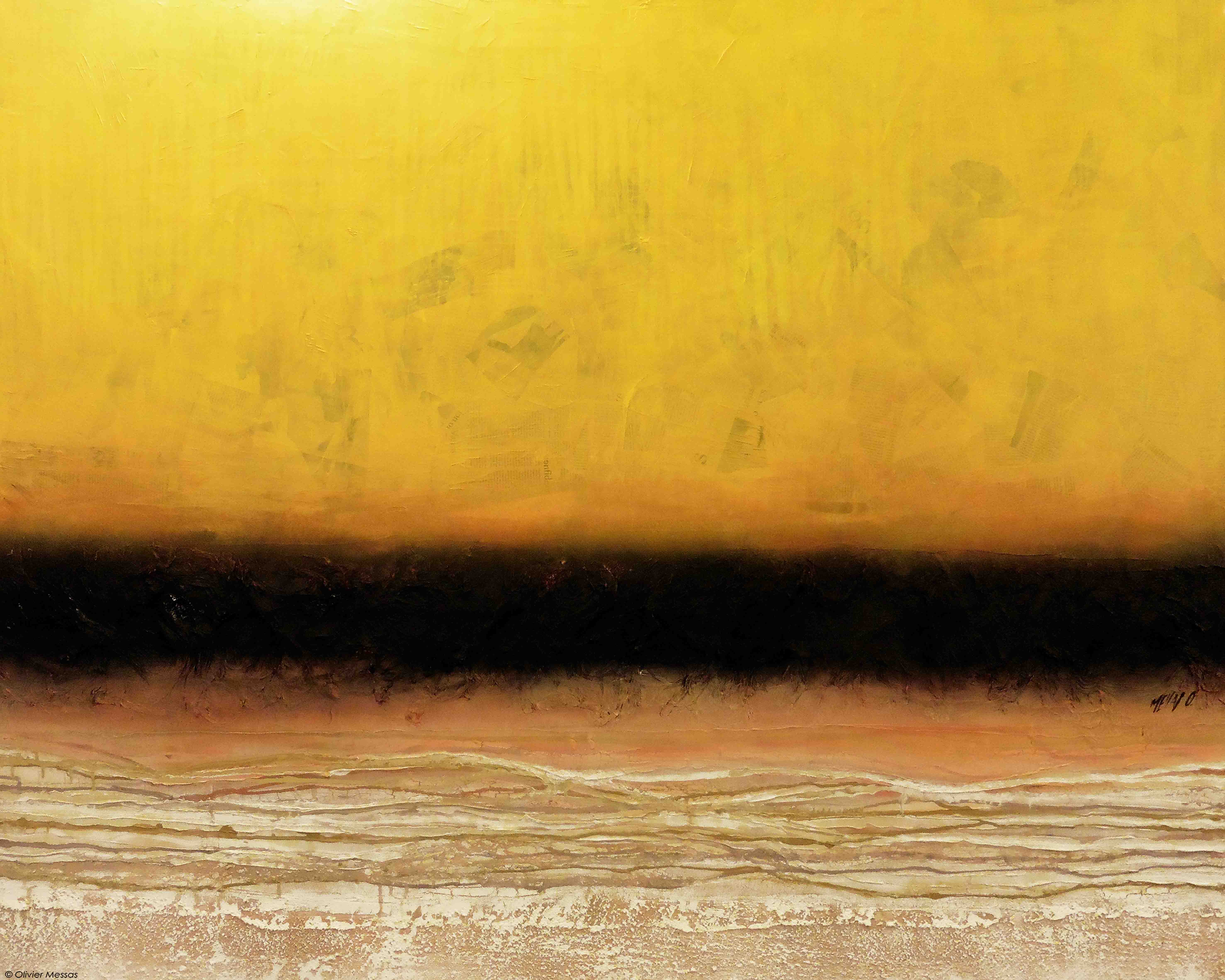 Atmosphère de lumière, 120x150cm