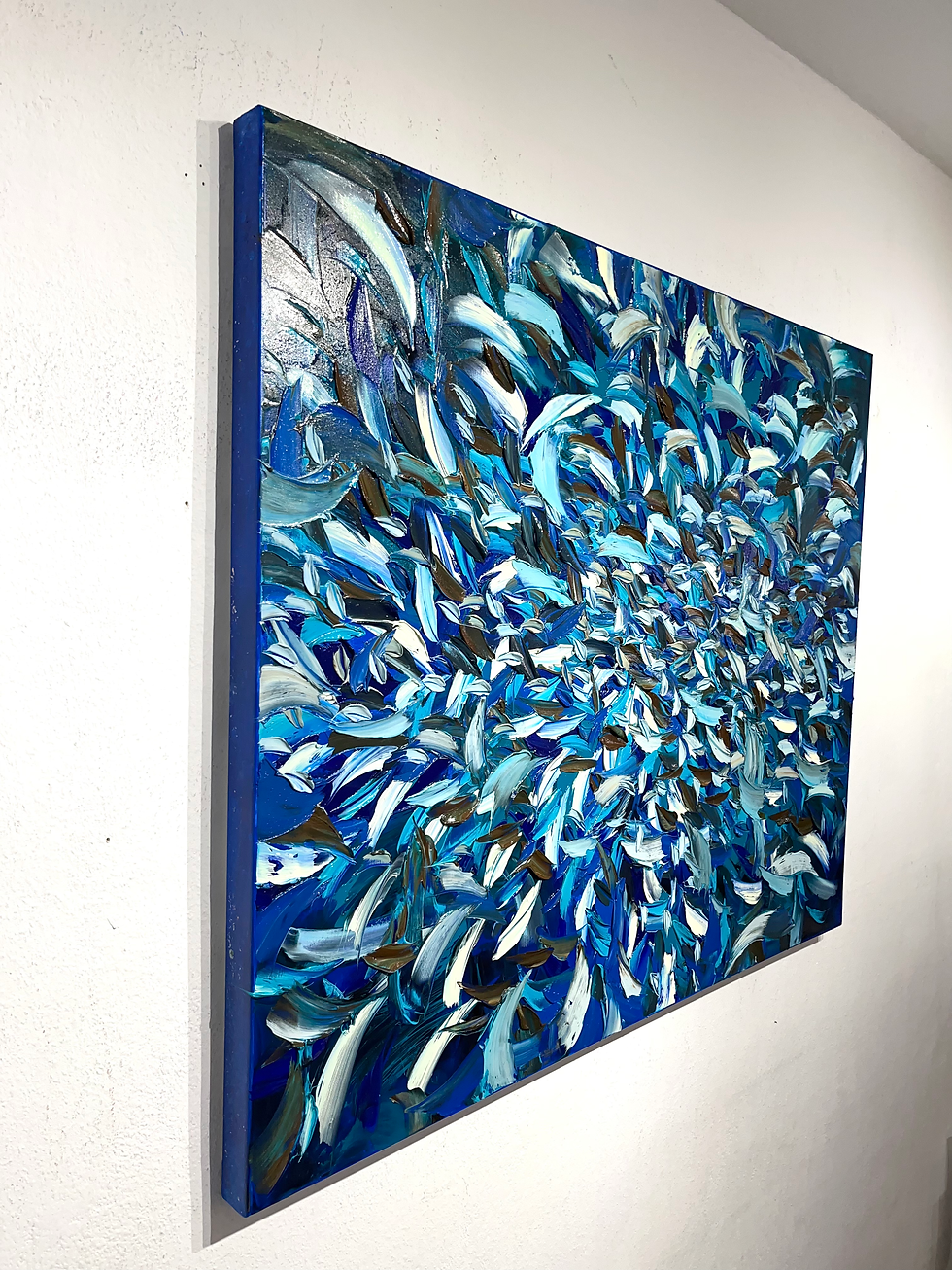 Miniature : Le chant des sirènes... | 100x120cm