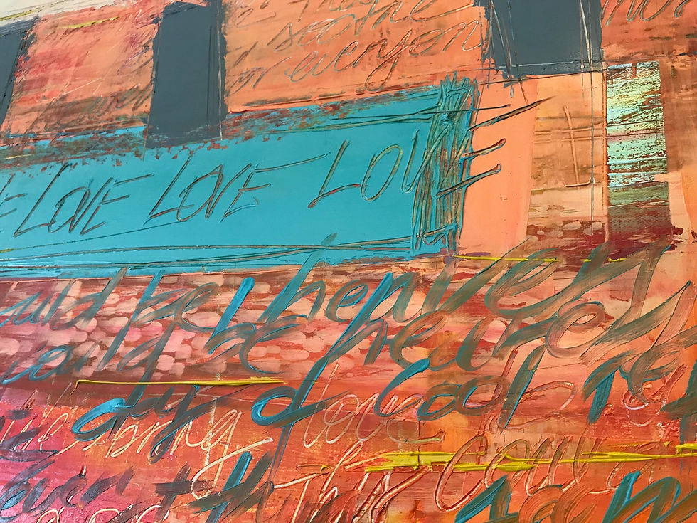 Miniature : Heaven for everyone... | 120x120cm