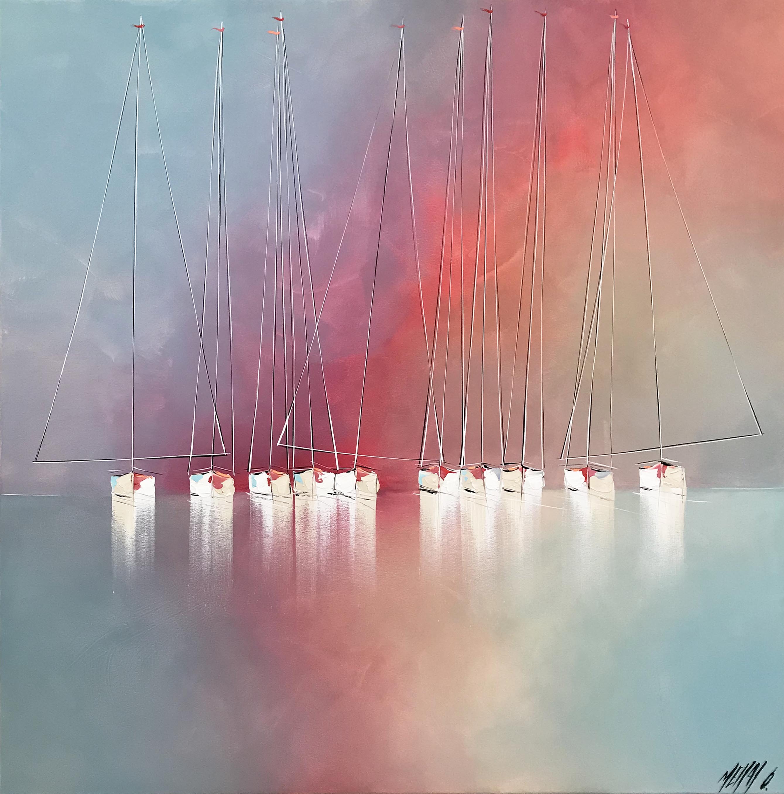 Harmonie en mer | 100x100cm