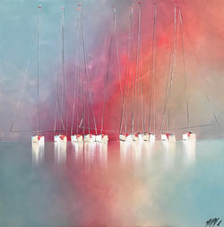 Harmonie en mer | 100x100cm