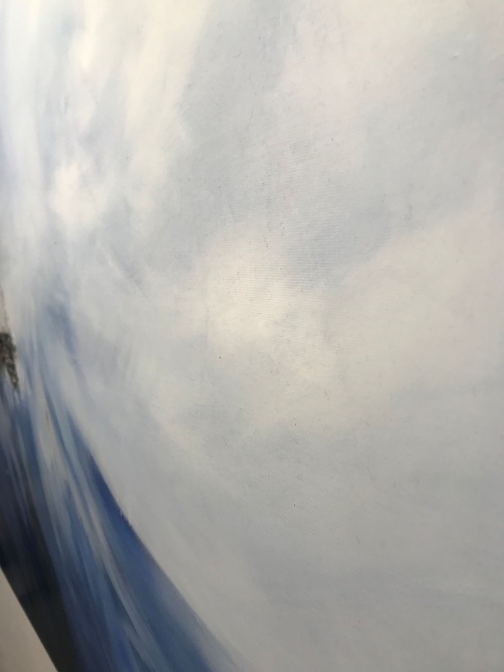 Miniature : L'île perdue en mer... | 100x100cm