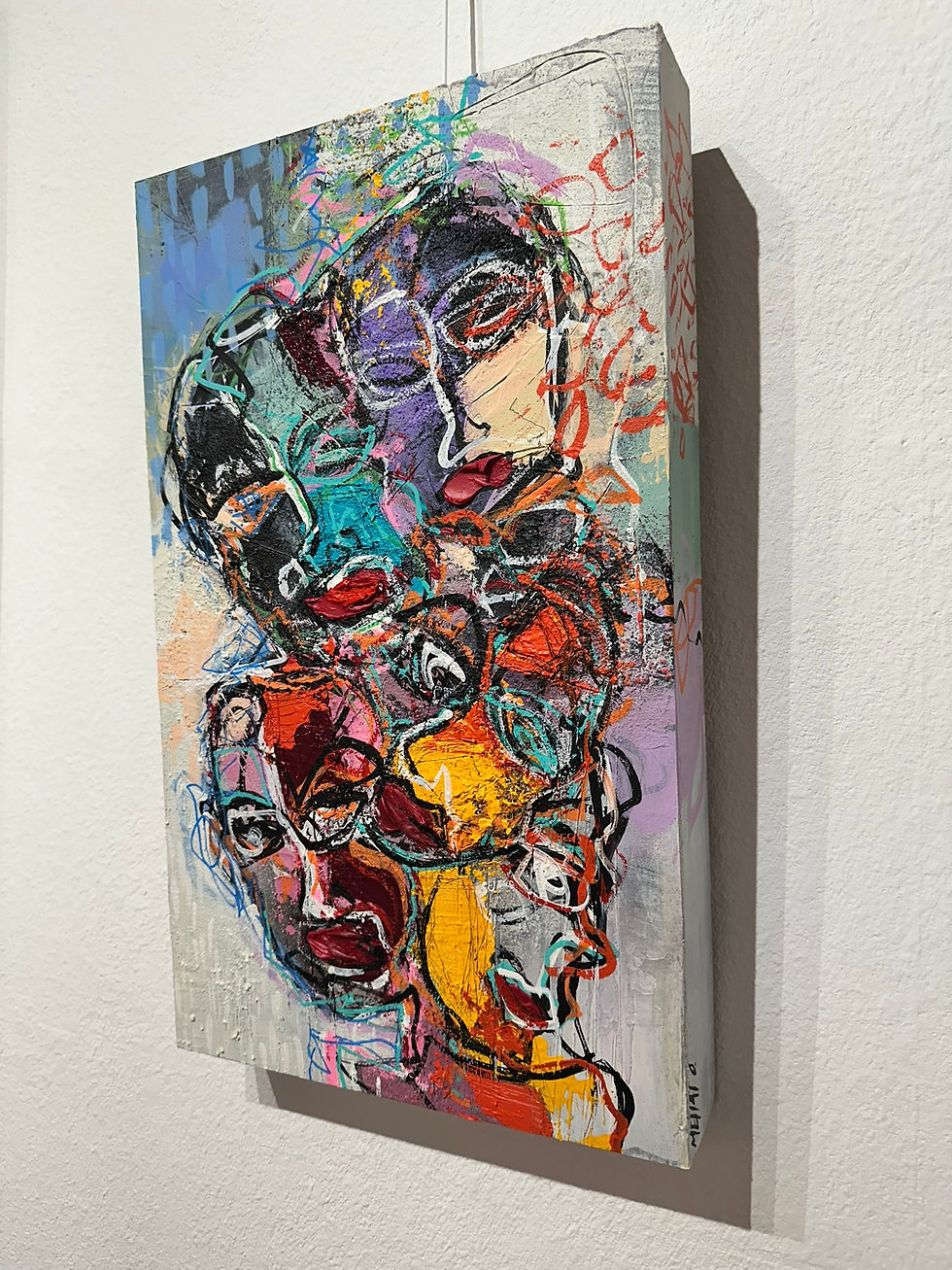 Miniature : Diversité... III | 30x50cm 