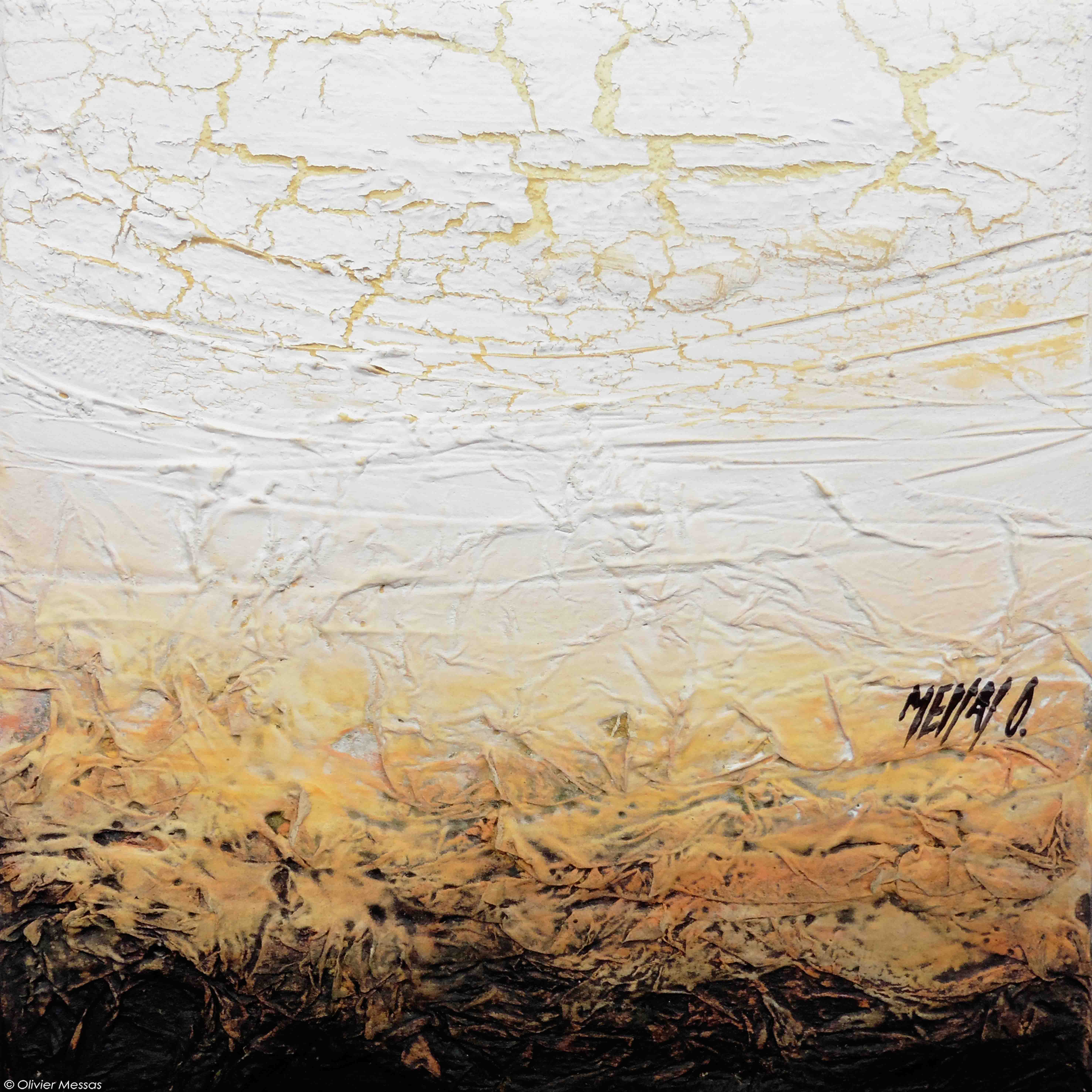 Horizon de lumière III, 20x20cm