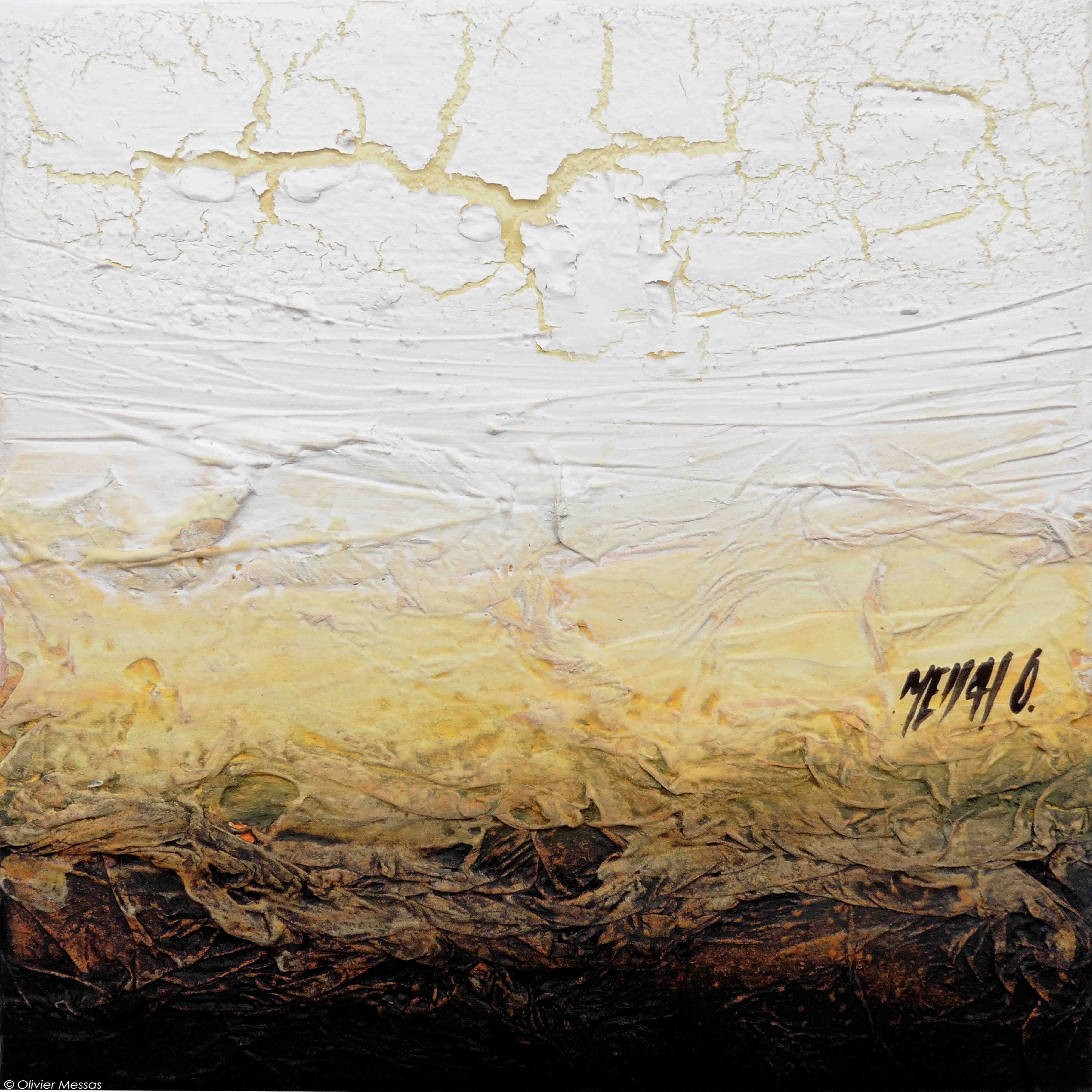 Horizon de lumière V, 20x20cm