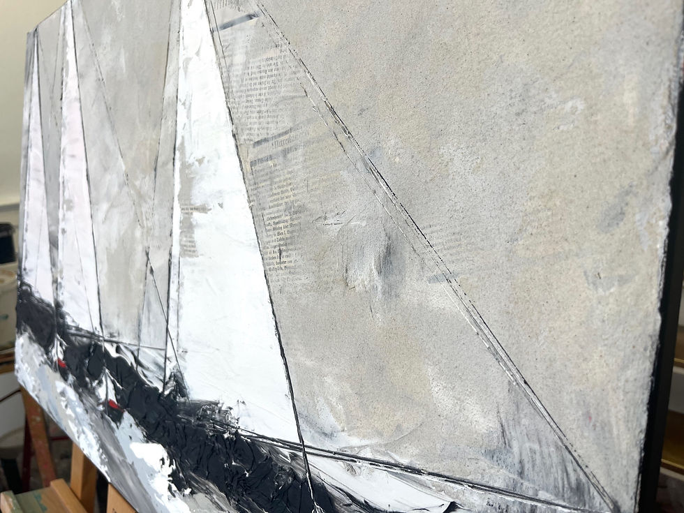 Miniature : Jour de régate... | 100x50cm