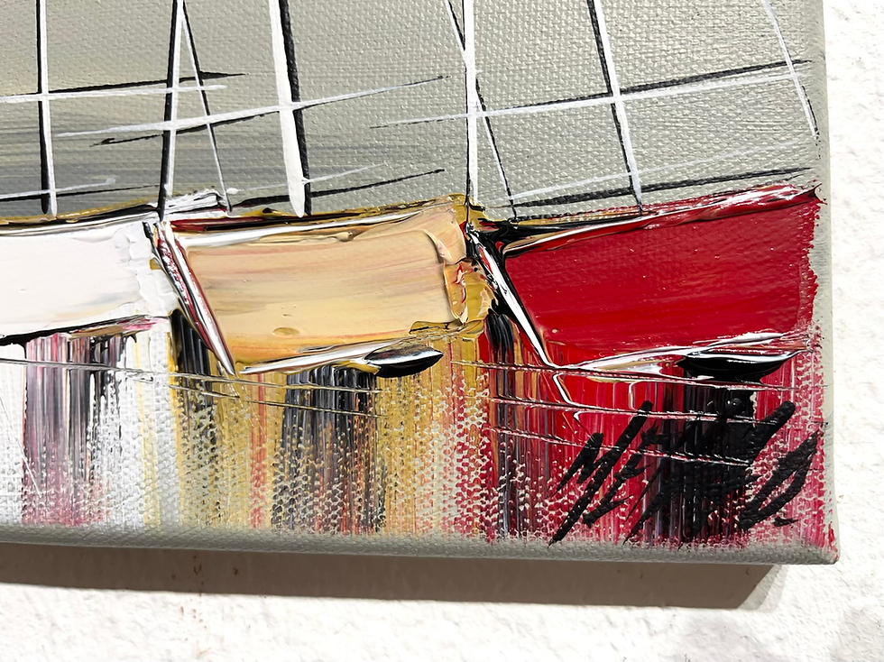 Miniature : Sur les rivages... | 20x20cm 
