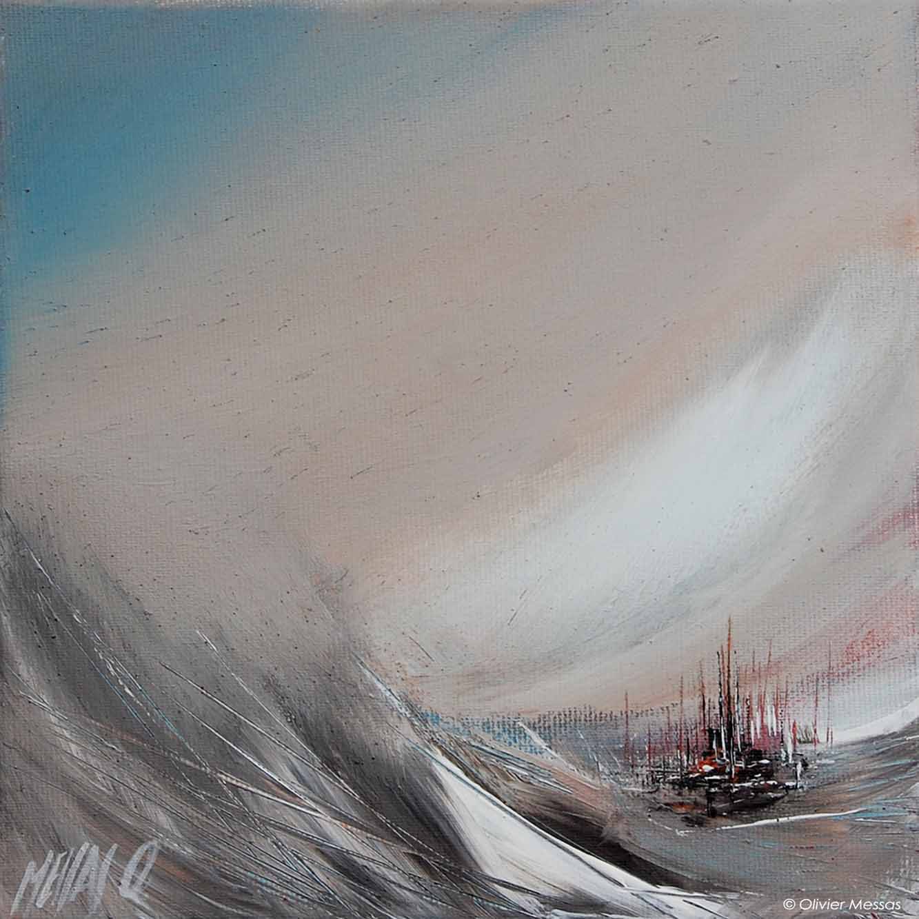 Belle île en mer - 20cm x 20cm