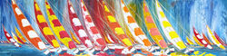 Liberté à l'horizon... | 200x50cm