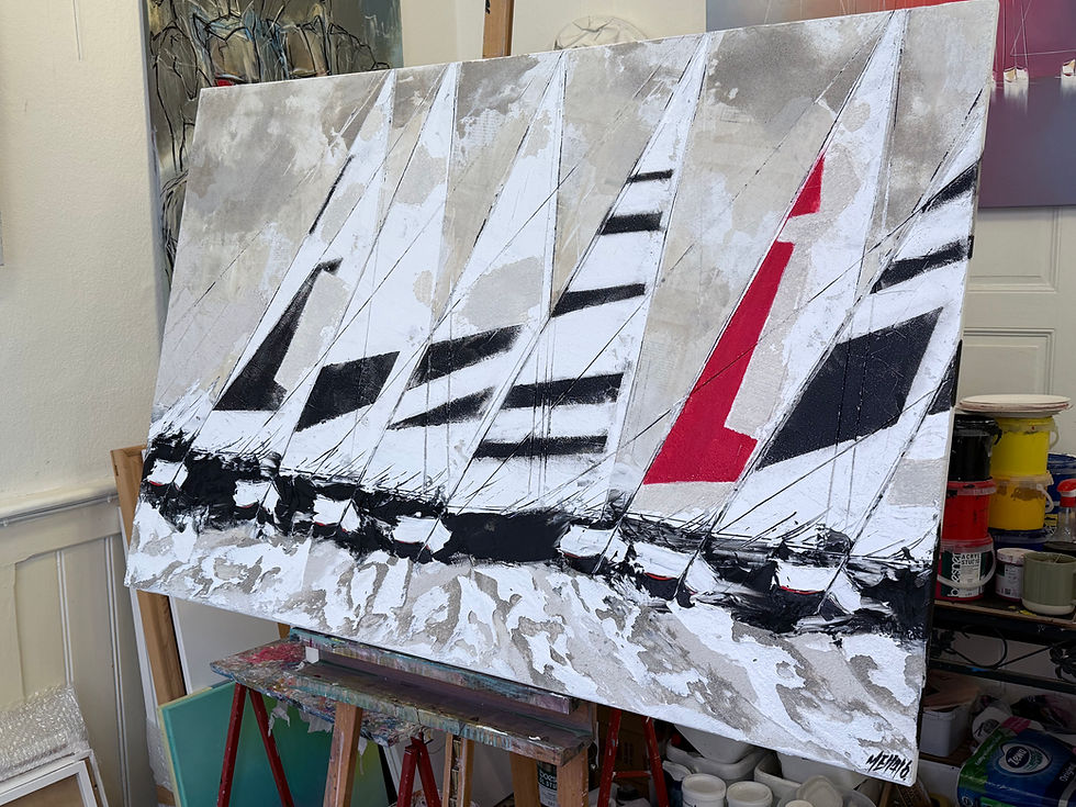 Miniature : Jour de régate.. | 150x100cm