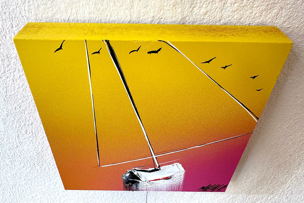 Miniature : Nouvelle aurore… | 20x20x3cm