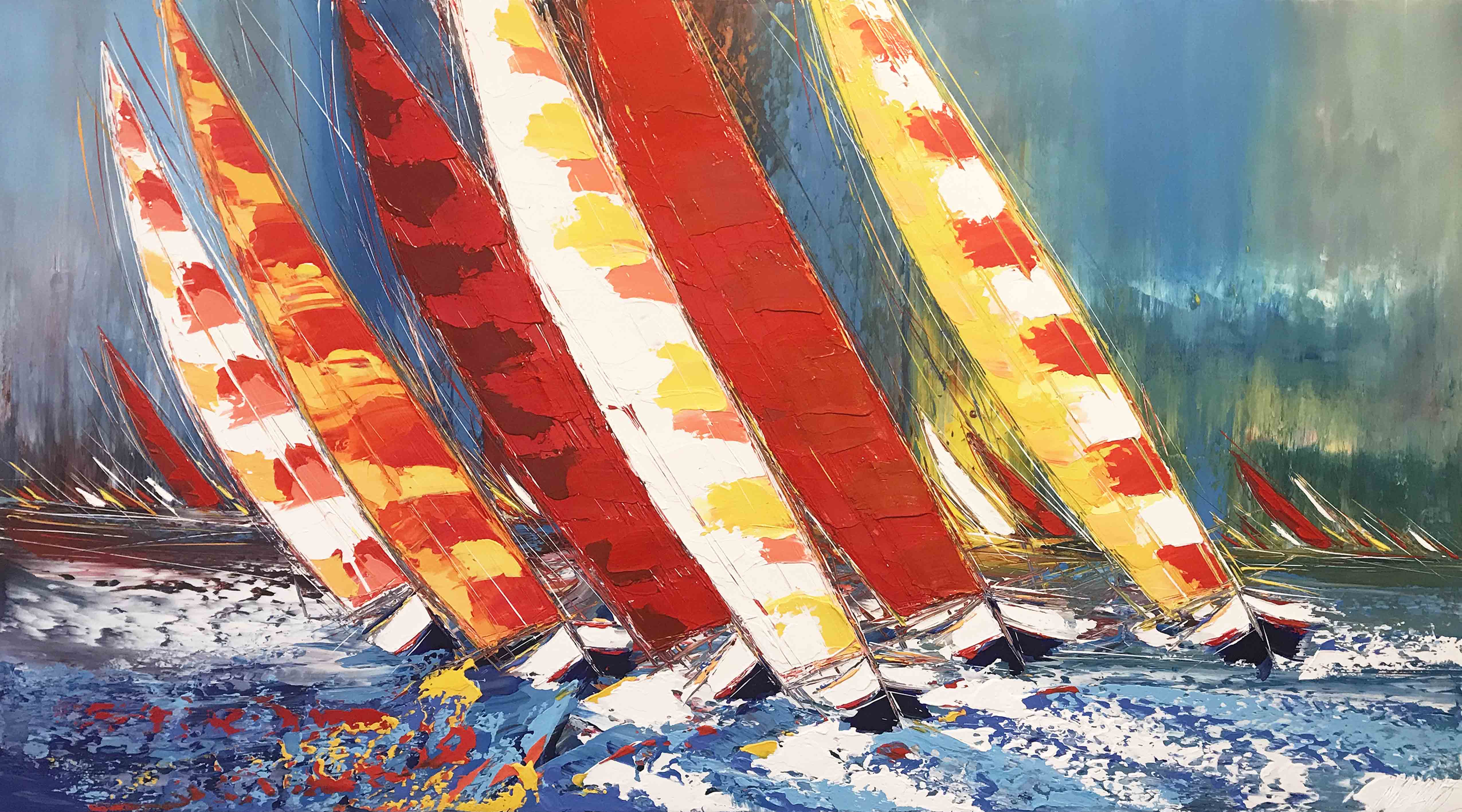 Liberté à l'horizon | 100x180x5cm