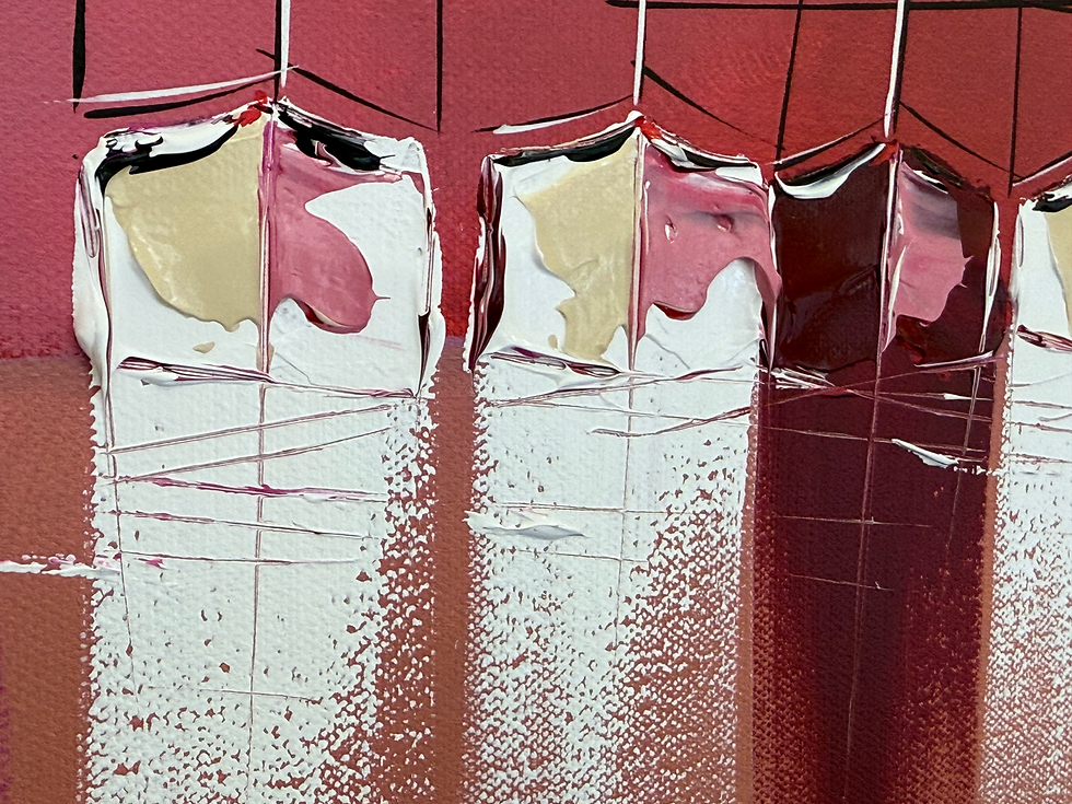 Miniature : L’aube des possibles… | 80x80cm