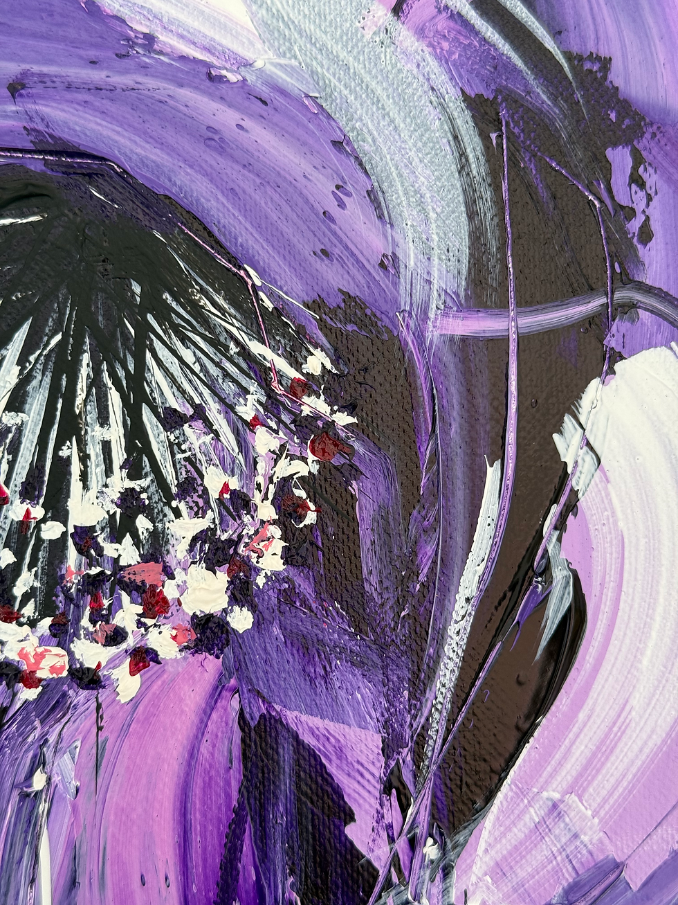 Miniature : Mystérieuse… | 30x40cm