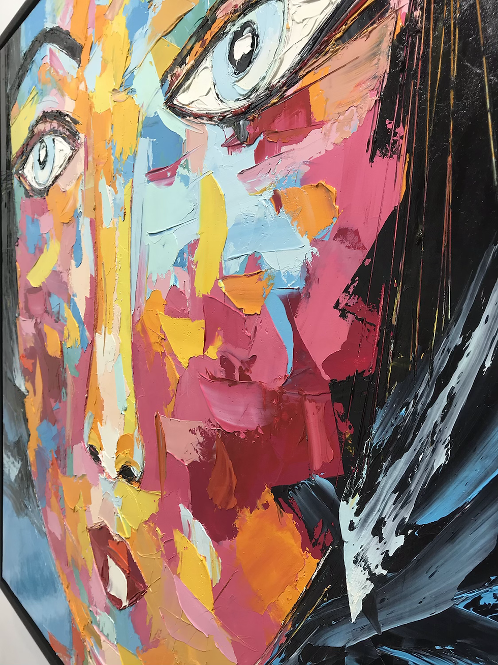 Miniature : NATH | Portrait 020 | 100x100cm