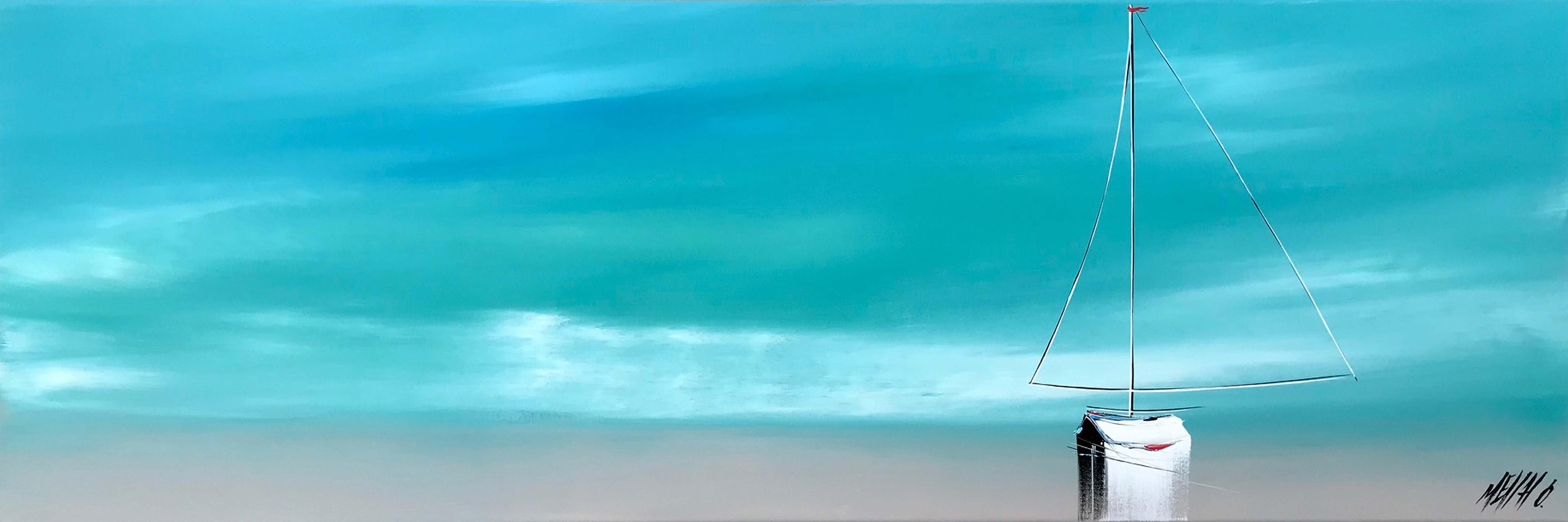 En solitaire... | 40x120cm