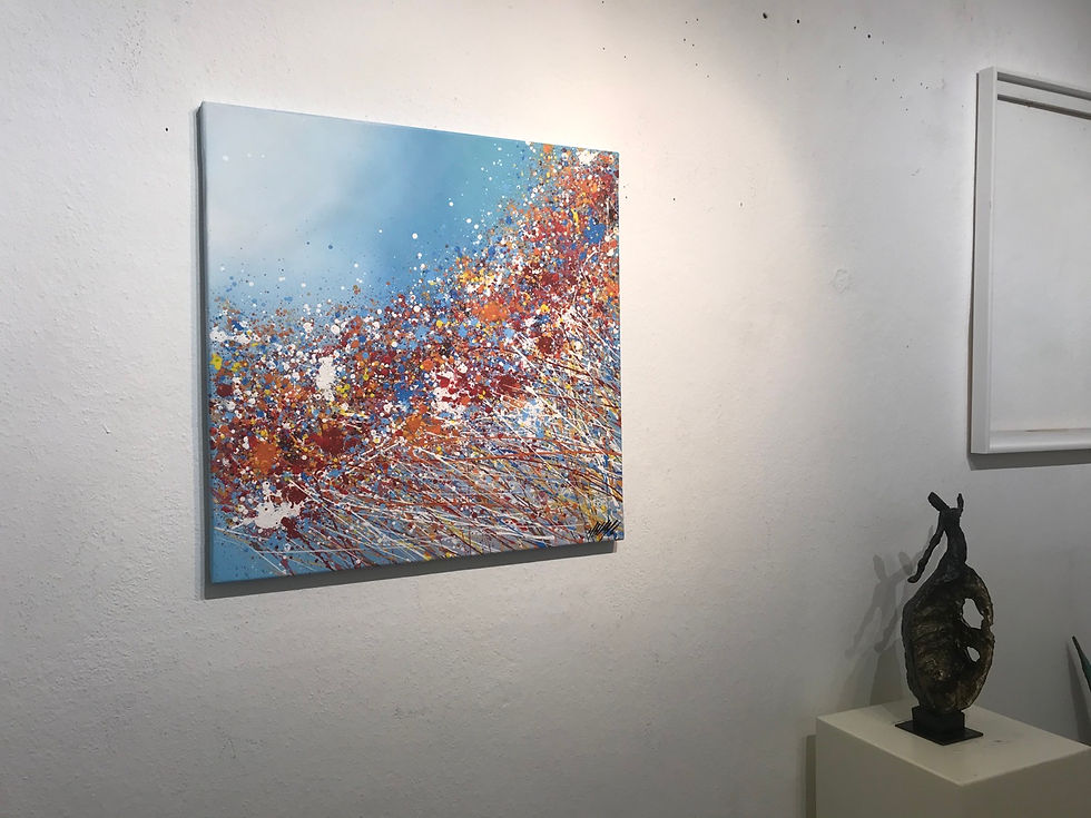 Miniature : L'envolée sauvage... | 60x60cm