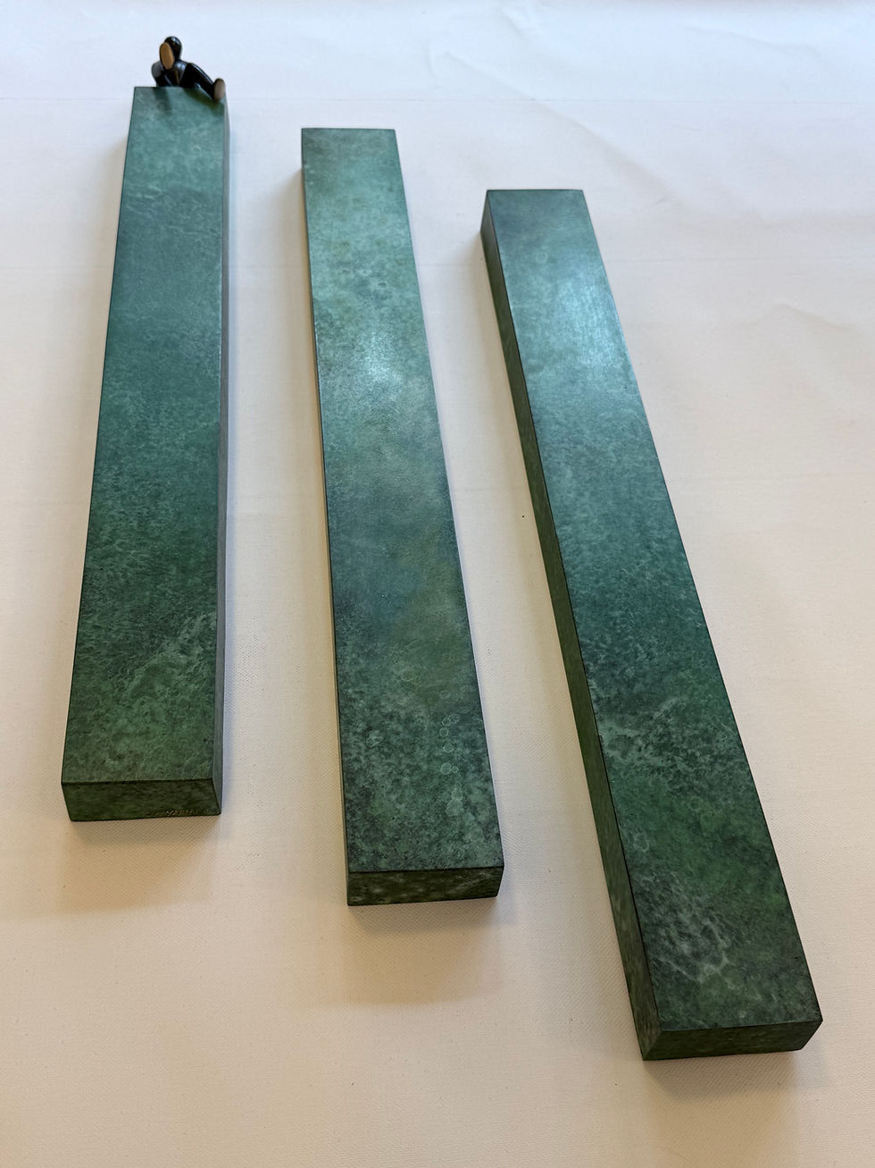 Miniature : Je voulais te dire que je t'attends... (Vert) | 30x67x3