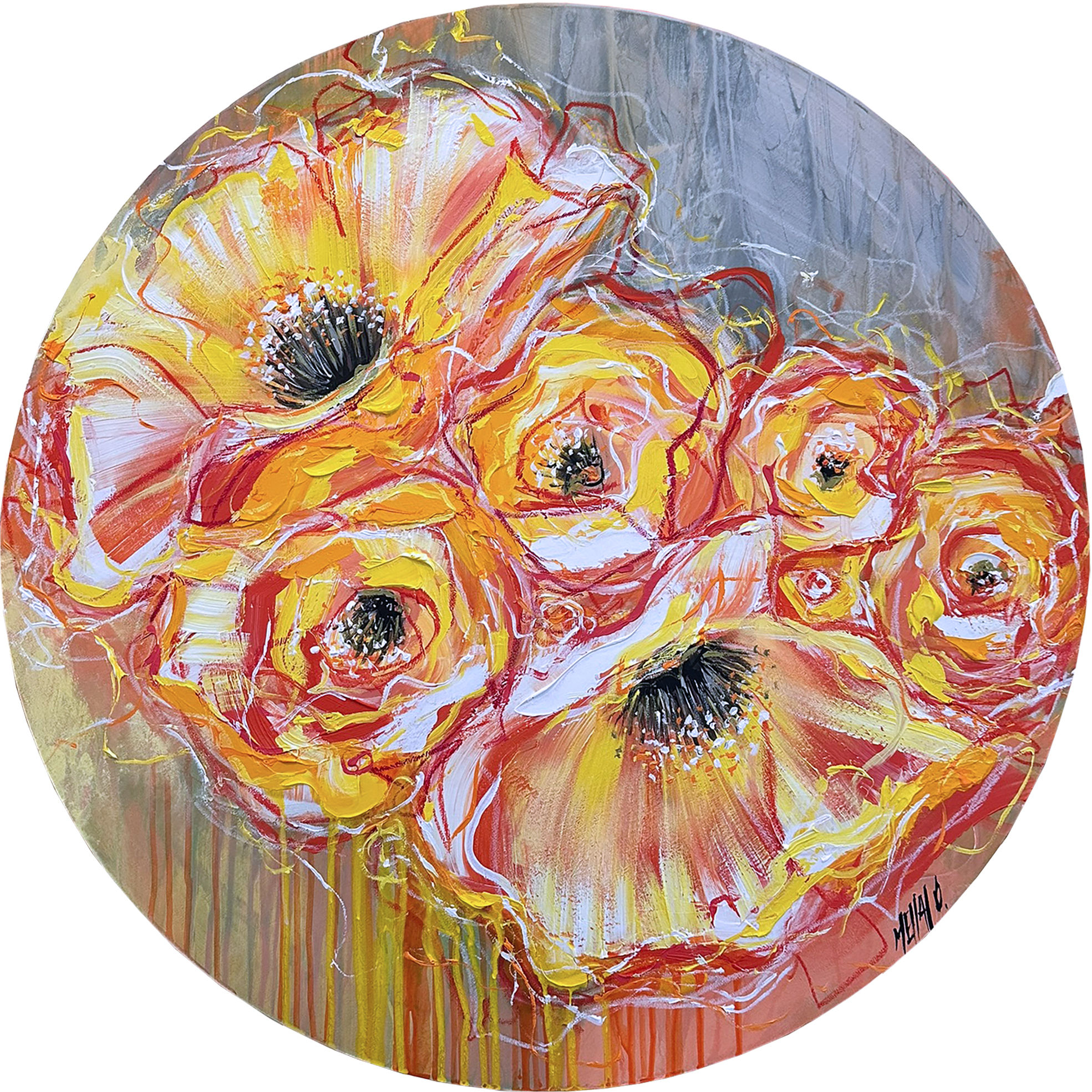 Les lumières de l'été… | 80x1cm