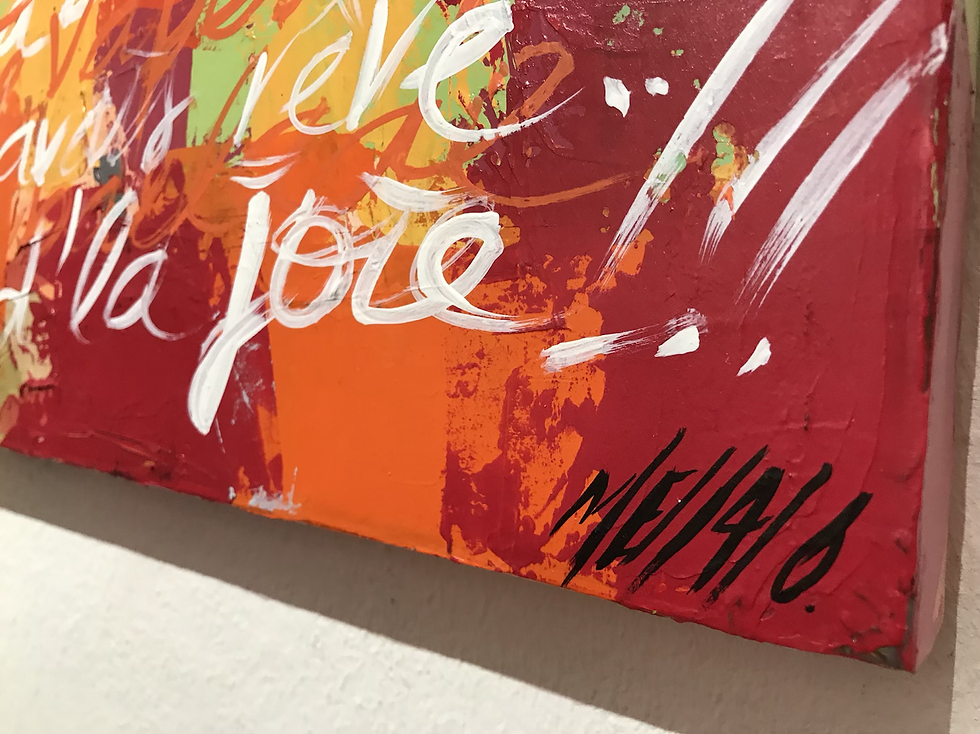 Miniature : La cité de la joie... | 60x120cm