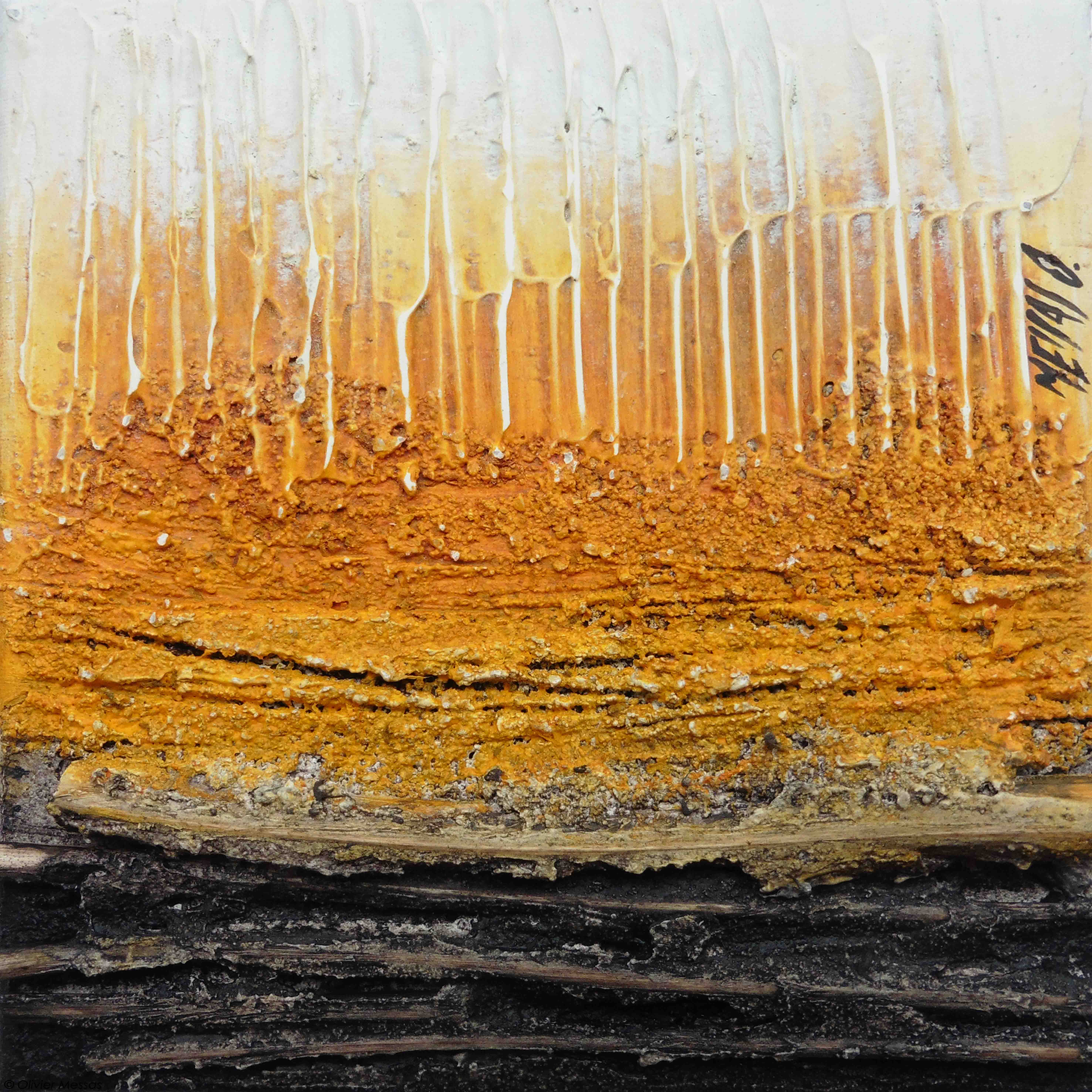 Eté indien III, 20x20cm