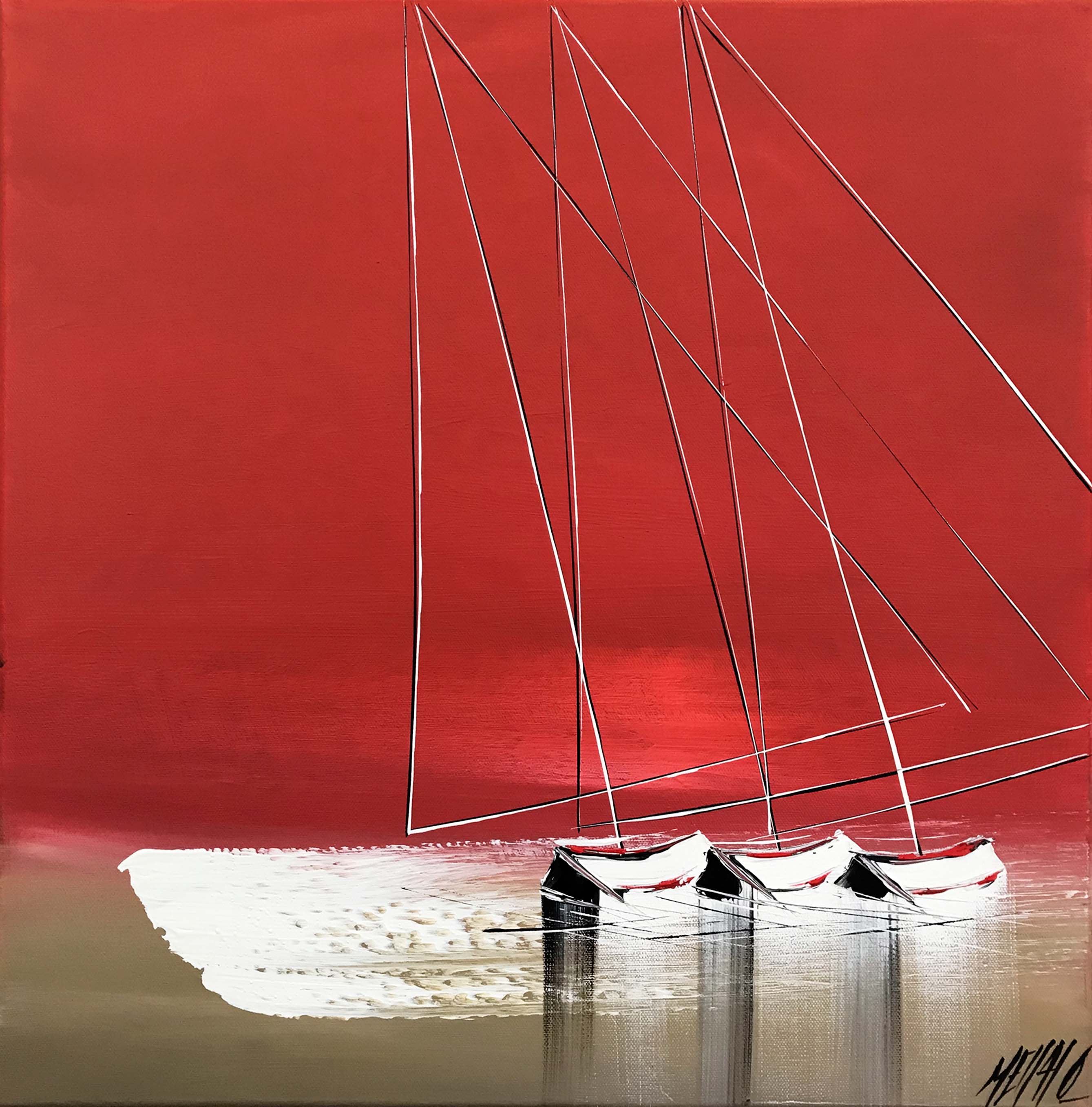 Lumière du soir... | 50x50cm