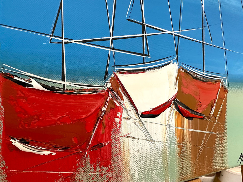Miniature : Le temps qui passe… | 30x40cm 