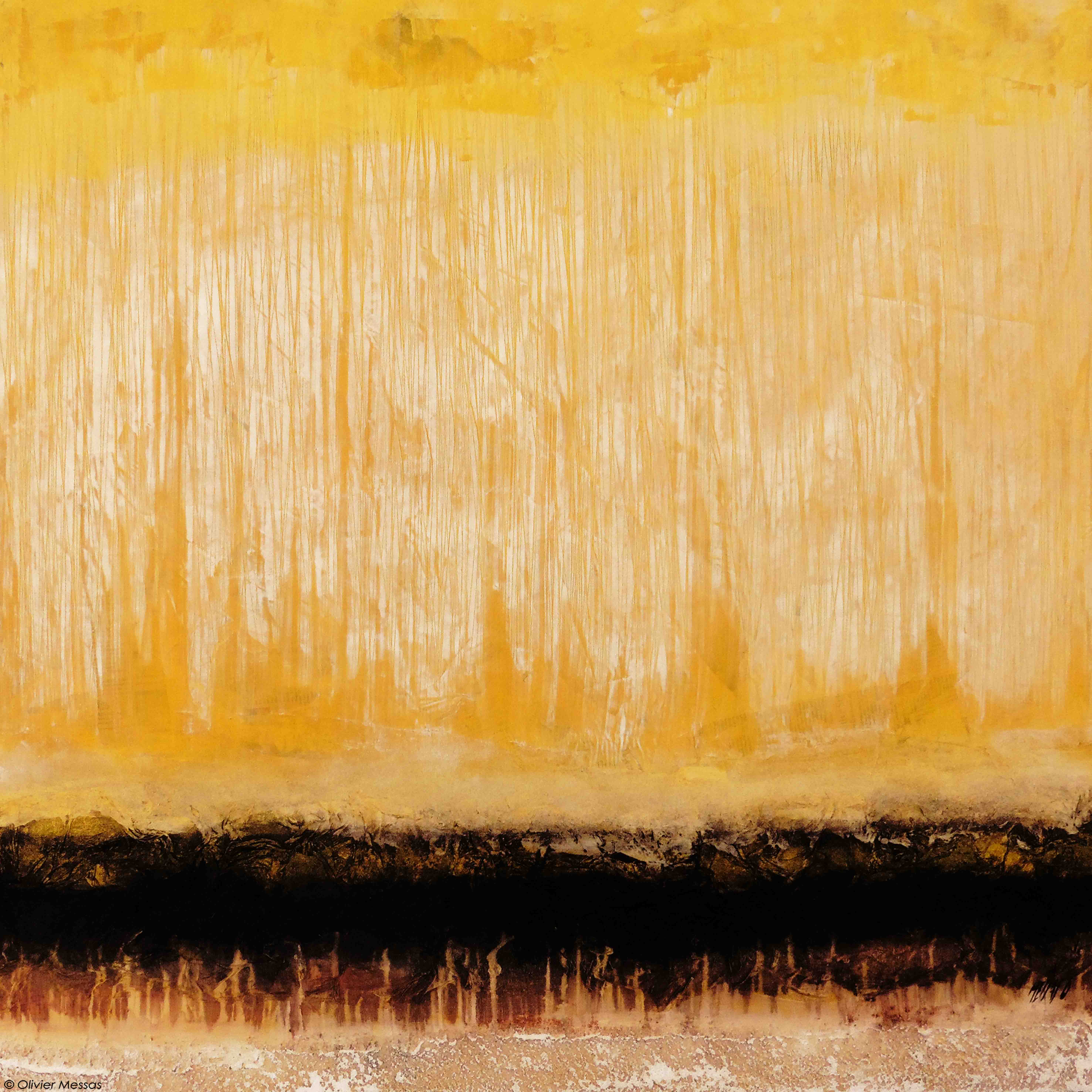 Atmosphère de lumière II, 100x100cm