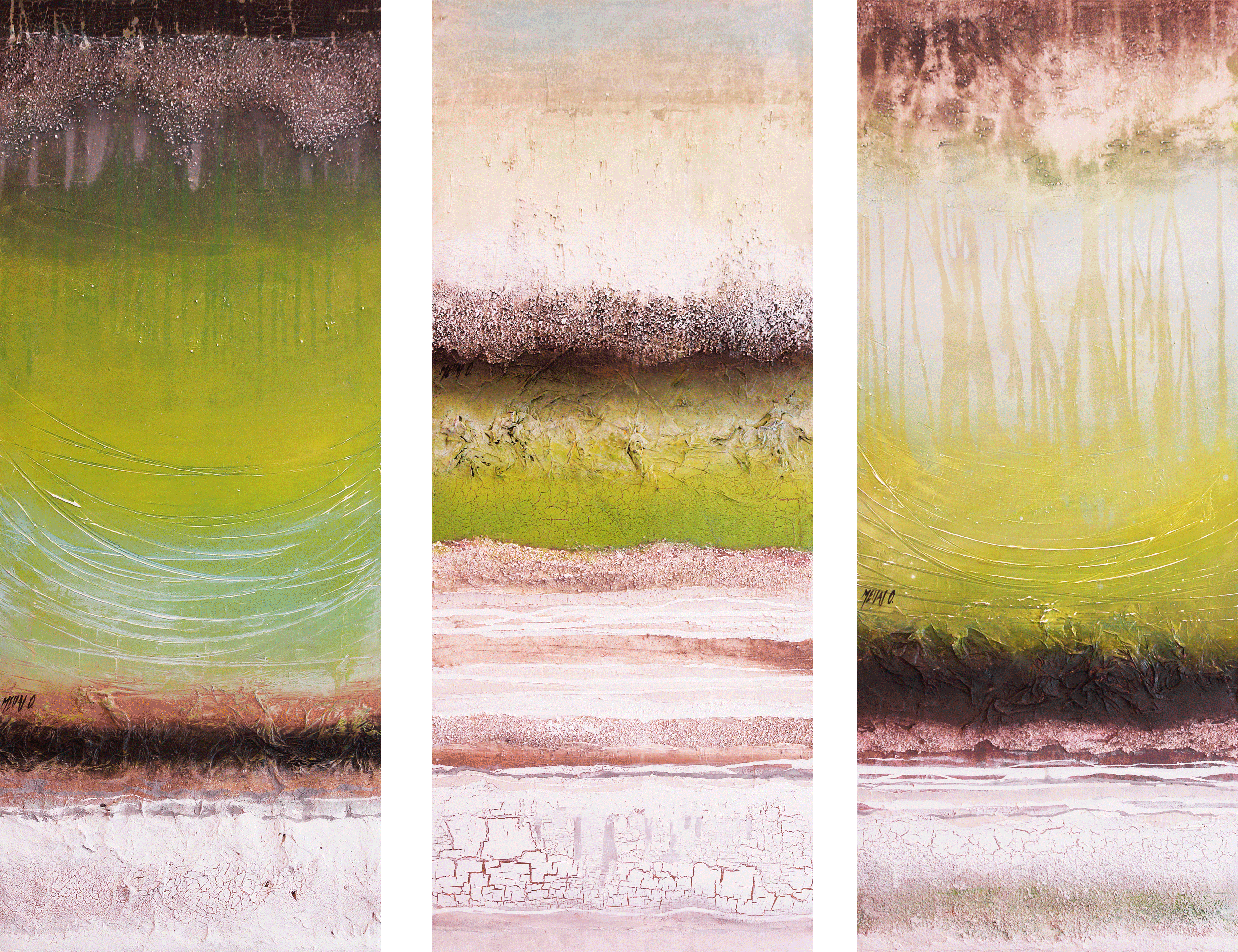 ESPRIT VEGETAL - 100cm x 120cm