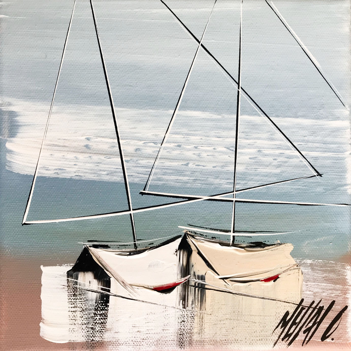 Tous les deux | 20x20cm