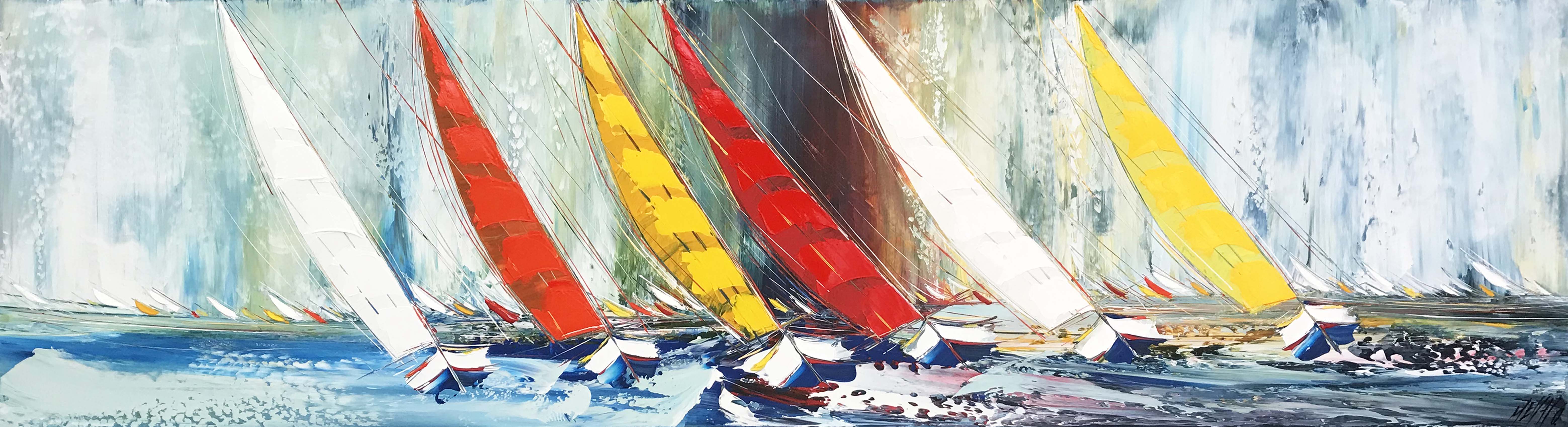 Au rythme du vent... | 60x220x2cm