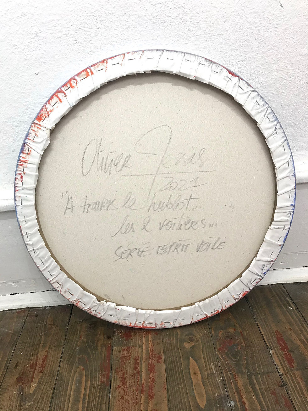 Miniature : À travers le hublot... Les 2 voiliers... | 50cm