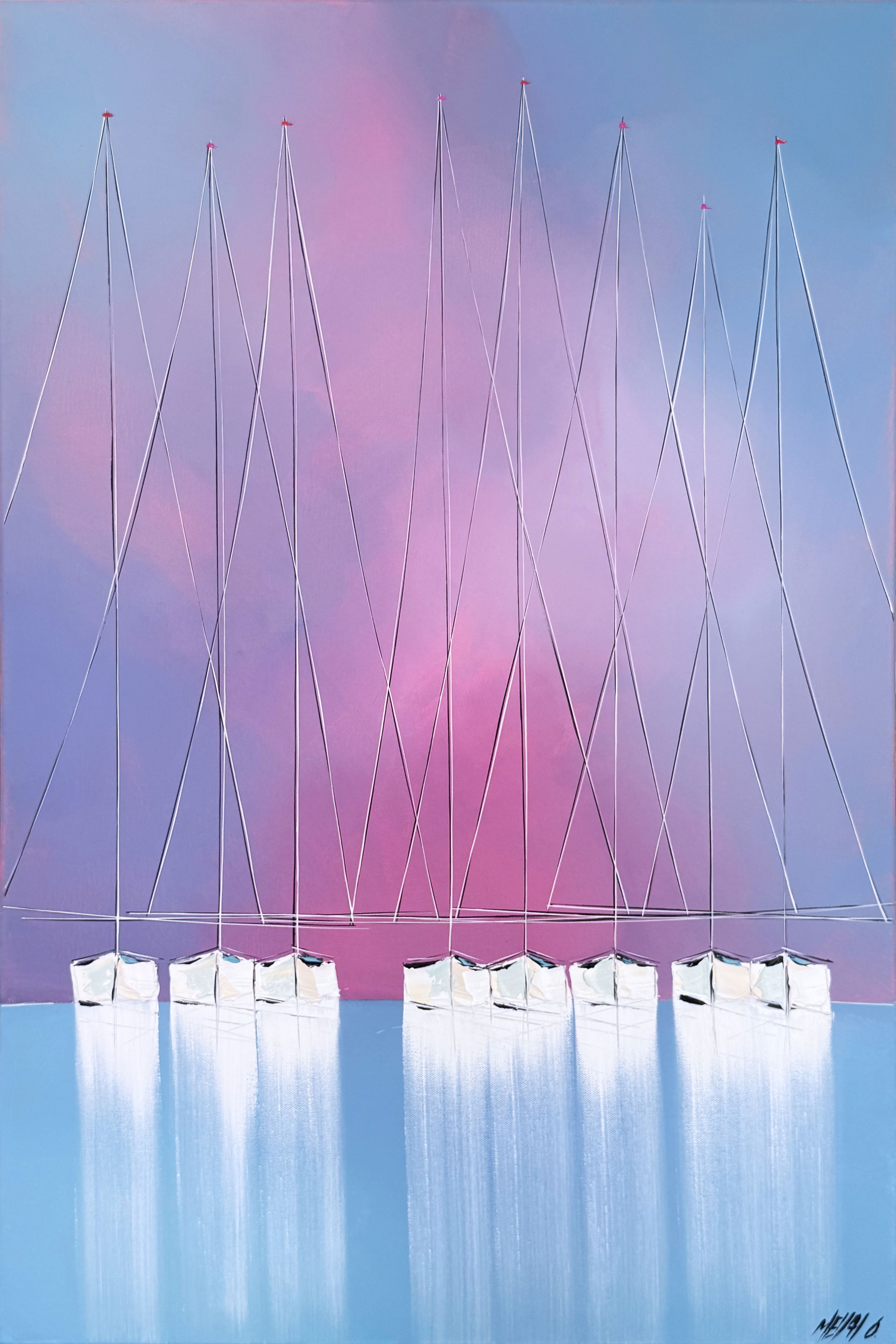 Douceurs à l'horizon… | 60x90cm