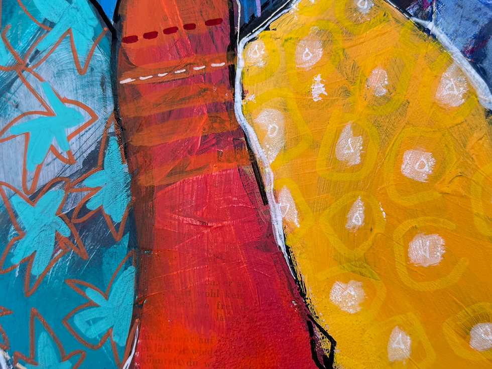 Miniature : Jour de fête… I | 50x50cm