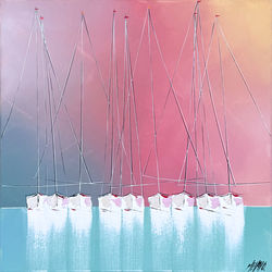 Une nouvelle aurore... | 60x60cm