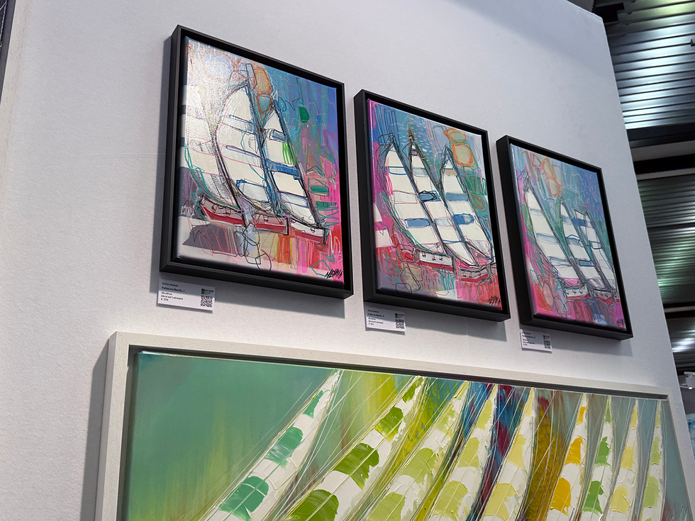 Miniature : Voiles en liberté… III | 30x40cm