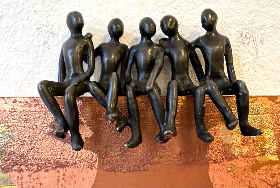 Miniature : Entre 2 rives... | 30x36x3cm